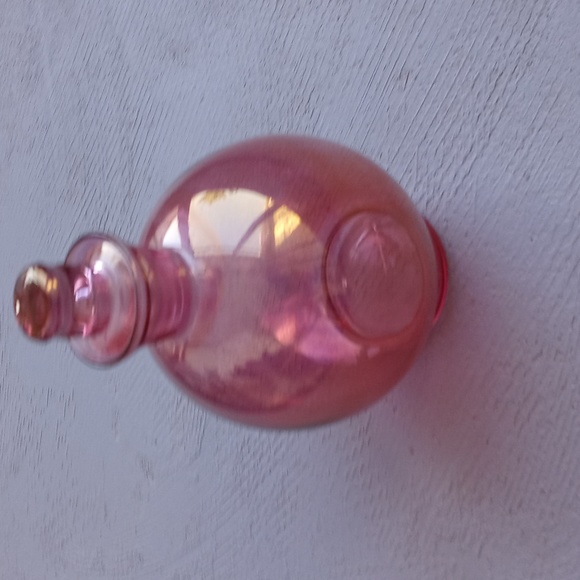 VTG Pink Decanter with 3 glasses - Picture 4 of 8